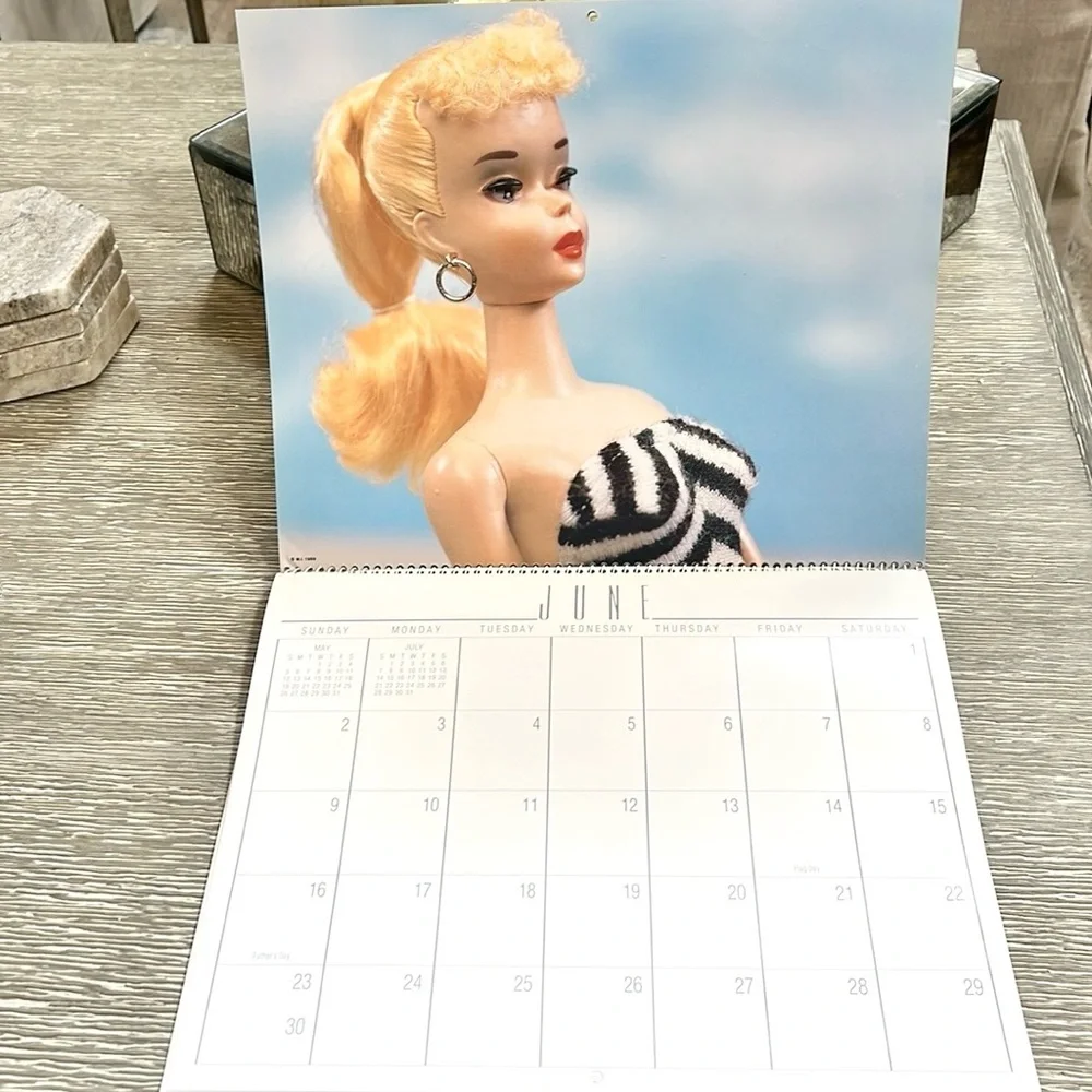 Vintage Barbie Calendar